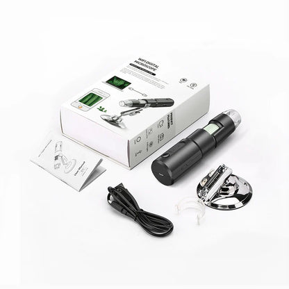 WiFi Digital Microscope - Wireless Electron Dermatoscope for Scalp Detection, Pores Magnifier & Skin Analyzer