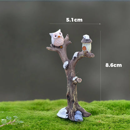 DIY Fairy Garden Miniature Figurines - Garden Pot, Dollhouse & Landscape Decorations