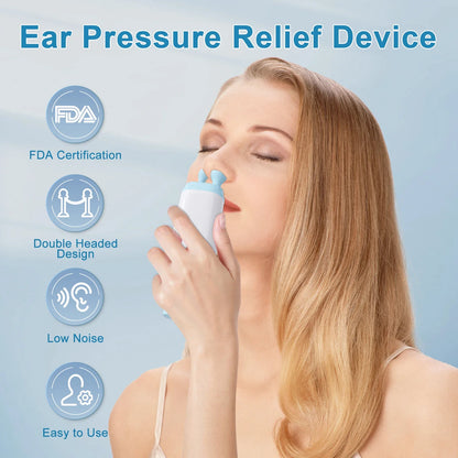 Electric Tinnitus Relief Device – Ear Pressure Expander for Ringing, Pain, Dizziness, and Hearing Improvement