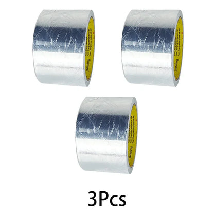 High-Temperature Aluminum Foil Tape – Leak-Proof Adhesive Sealing & Heat Insulation for Kitchen & Pipe Repairs