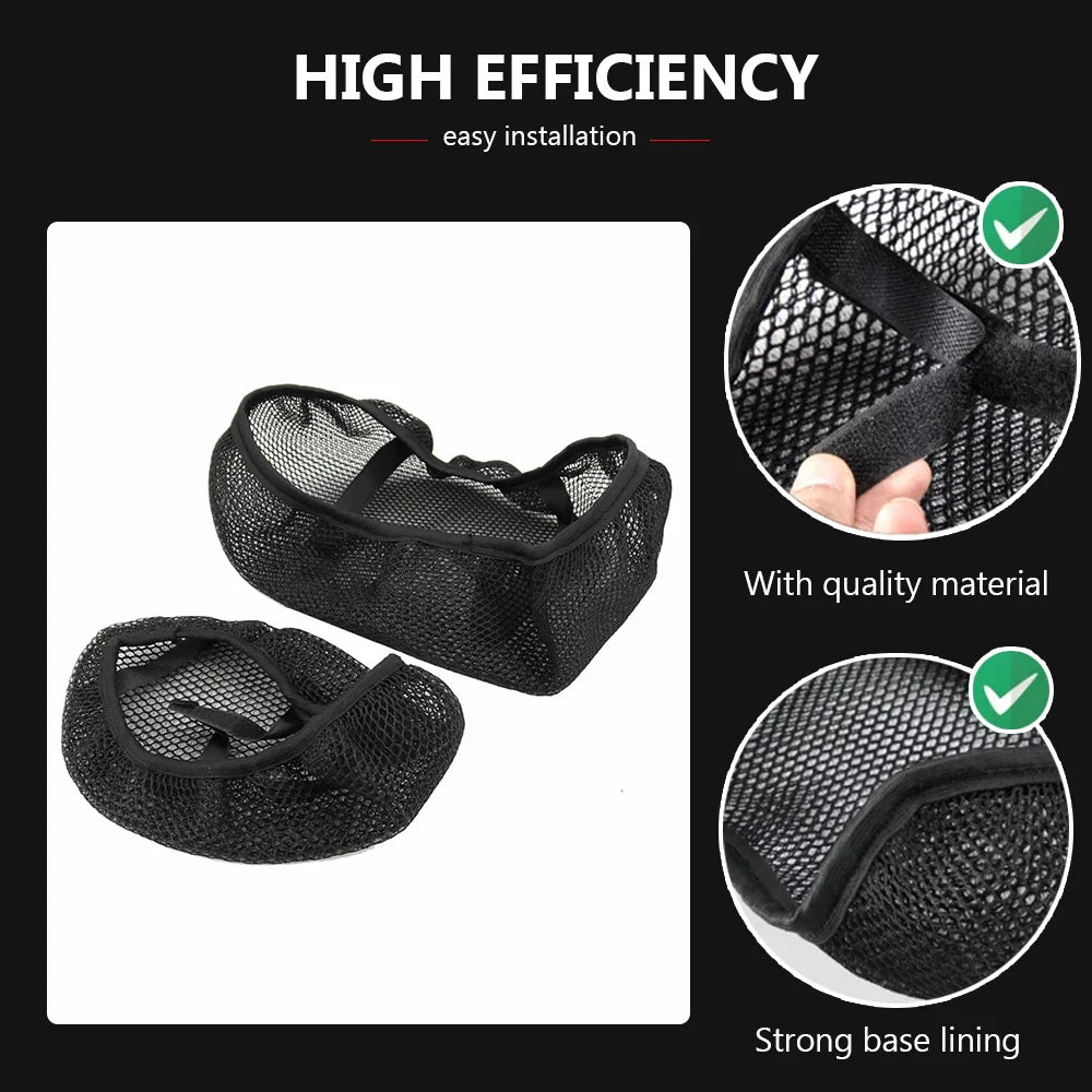 Honda CRF1100L Africa Twin 3D Mesh Seat Cover – Waterproof Breathable Adventure Sport Seat Cushion Protector (2020+)