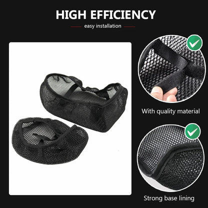 Honda CRF1100L Africa Twin 3D Mesh Seat Cover – Waterproof Breathable Adventure Sport Seat Cushion Protector (2020+)