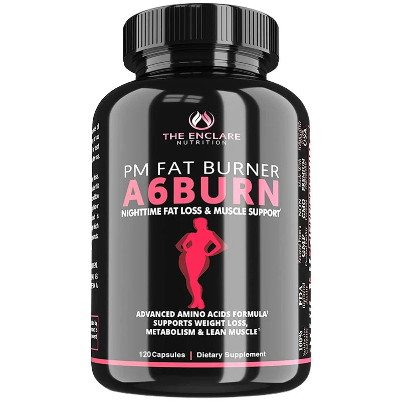 Fat Burner Weight Loss Supplement – Metabolism Booster, Belly Fat Reduction & Sleep Support Nutritional Formula for Healthy Weight Management