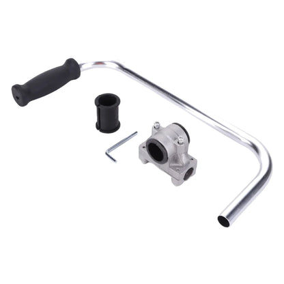 Ergonomic Trimmer Handlebar Auxiliary Handle – Non-Slip Stainless Steel Lawn Mower Grip for Lawn Care, Landscaping & Yard Trimming Tool Accessory