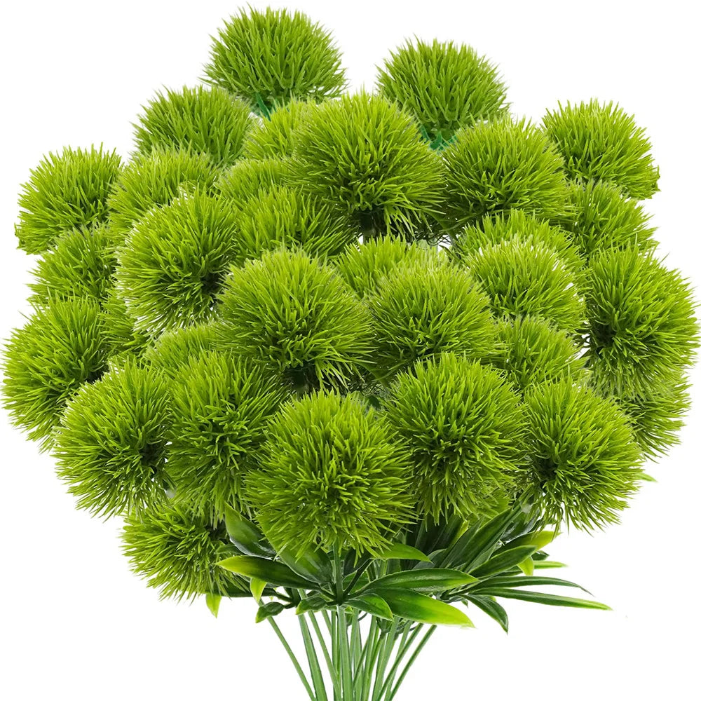 10Pcs Artificial Dandelion Flowers – Plastic Decorative Fake Plants for Wedding, Home, Room & Party Arrangement Decor
