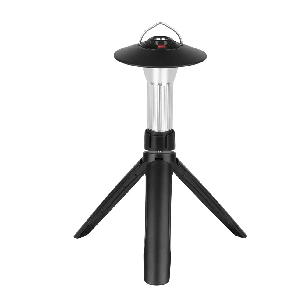 2200mAh Camping Lantern with Magnetic Base – LED Emergency Flashlight with 5 Lighting Modes, Blackdog Goal Zero Style