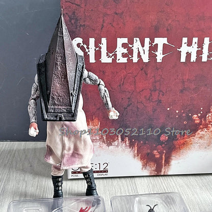 MEZCO Silent Hill 2 Red Pyramid Thing Action Figure – ONE:12 Collectible Movable Toy Gift