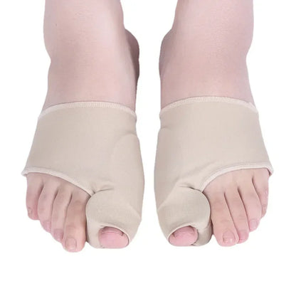 2PCS Toe Separators & Hallux Valgus Bunion Corrector – Foot Bone Adjusters, Pedicure Sock Straightener, Orthotics Correction Tools