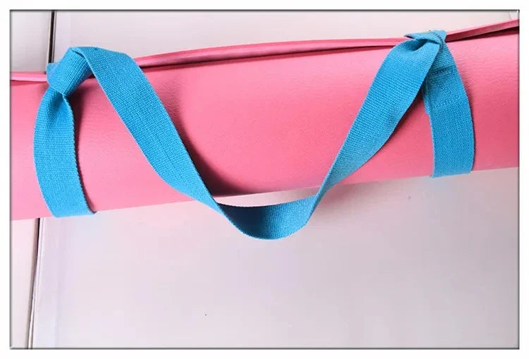 Adjustable Yoga Mat Strap – Shoulder Carrier for Exercise, Fitness & Stretch, 165cm x 3.8cm