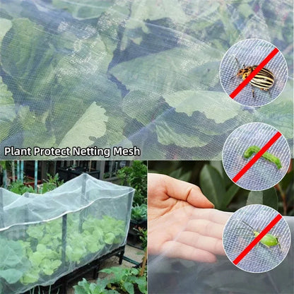 Garden Mesh Screen Barrier – Reusable Protective Cover for Flowers, Crops, Greenhouse, Bird & Insect Protection