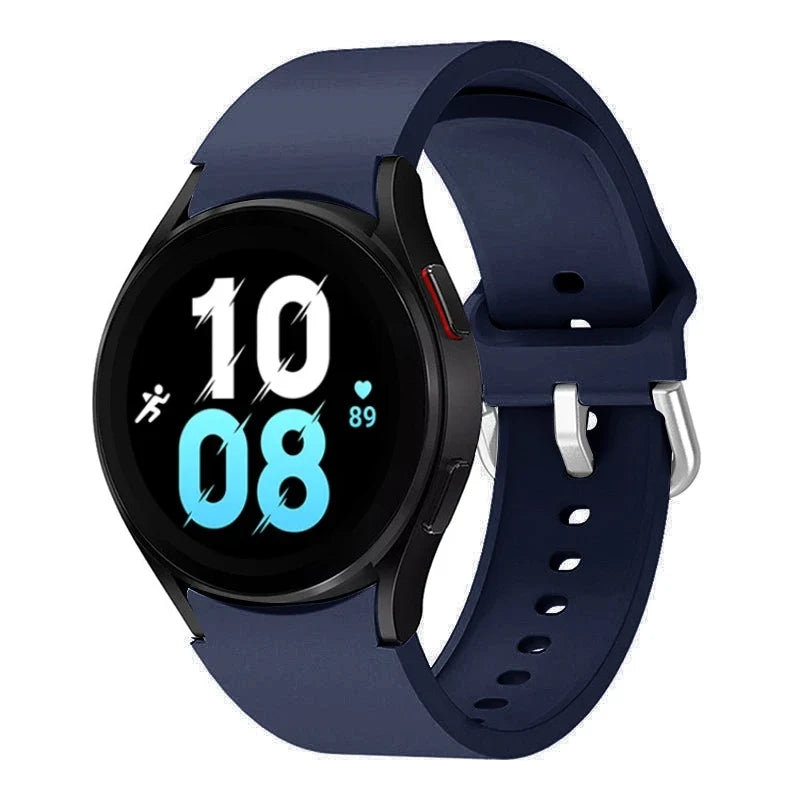 Silicone Replacement Strap for Samsung Galaxy Watch – Sport Bands for Watch 4, 5, 6, 7 (40-47mm)