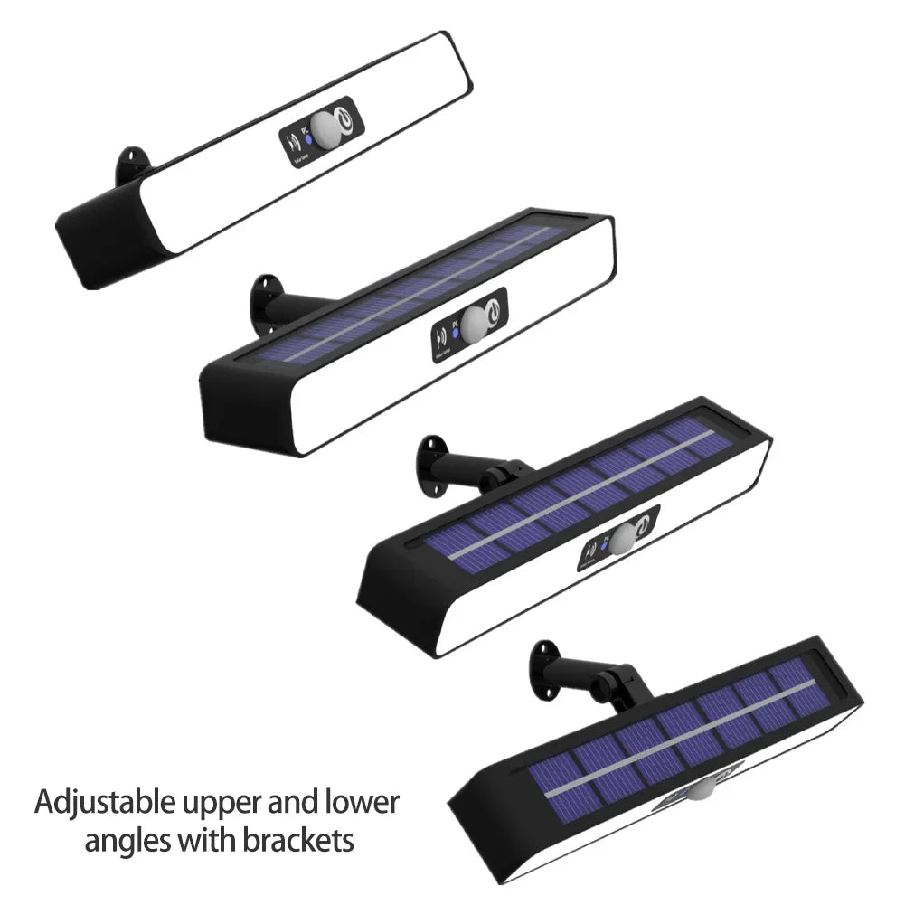 Illuminate Your Outdoor Space with Waterproof Solar LED Lamp - Decorative Clip Lamp for Garden Landscape, Wall Hanging Solar Light for Home Garden Lighting