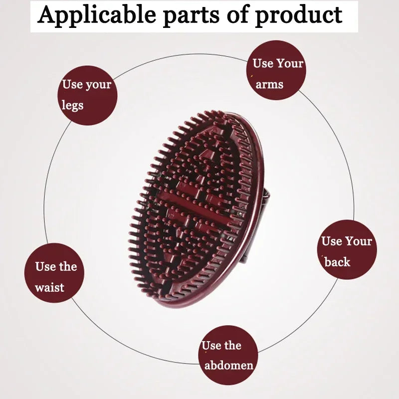 2024 Body Massager Brush & Gua Sha Scraper – Anti-Cellulite Slimming Relaxing Massage Tool