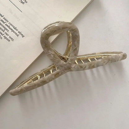 Metal Hair Clip for Women | Large Shark Clip, Hair Volume Accessory & Stylish Headband