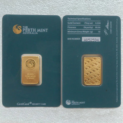 24K Gold Plated Copper Bar – 1g-100g Sealed Bullion Ingot, Non-Magnetic Golden Craft Gift