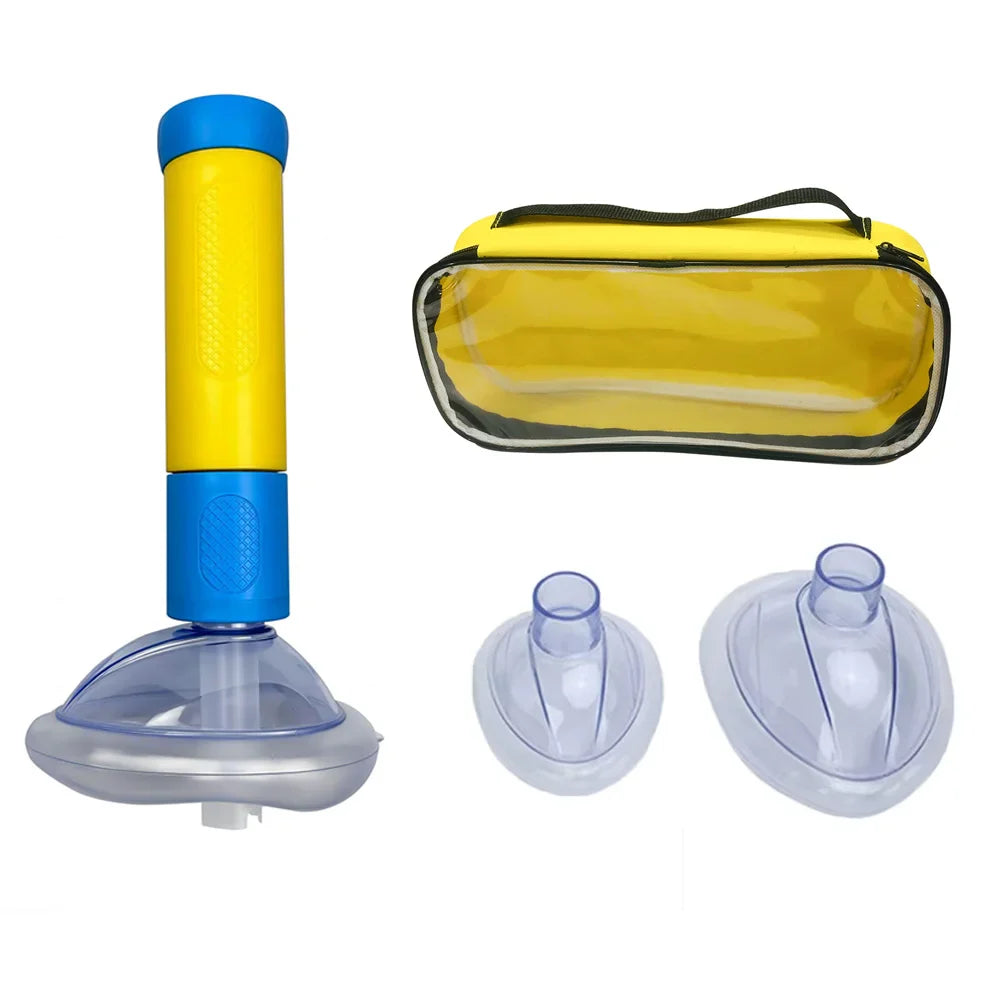 Auto First Aid Choking Rescue Device – Portable CPR Emergency Machine for Adults & Children, Travel & Home Use