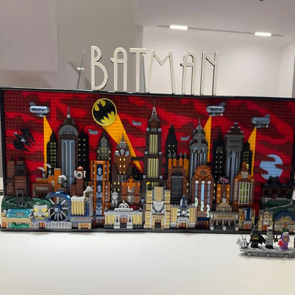 2025 New 76271 Batman: The Animated Series — Gotham City Building Blocks Toy with Advanced Ornamental Wall, Christmas Gift