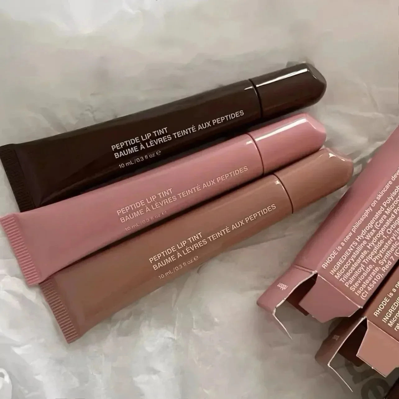 Makeup Cheek Blush Cream Stick & Lip Gloss – iPhone Case for iPhone, Toast, Salty Tan, Raspberry & Espresso Lipstick