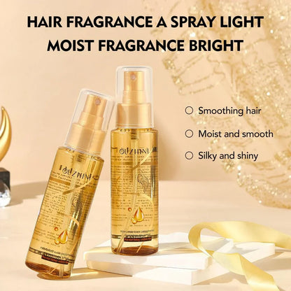 Deep Nourishing Hair Care Essential Oil Spray – Fragrant Treatment to Enhance Shine and Repair Damaged Hair