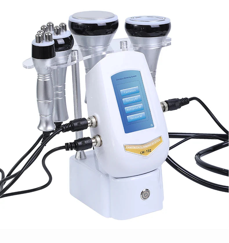 40K Cavitation 4 in 1 Ultrasonic RF Machine – Body Shaping, Weight Loss, Skin Tightening & Facial Lifting Device
