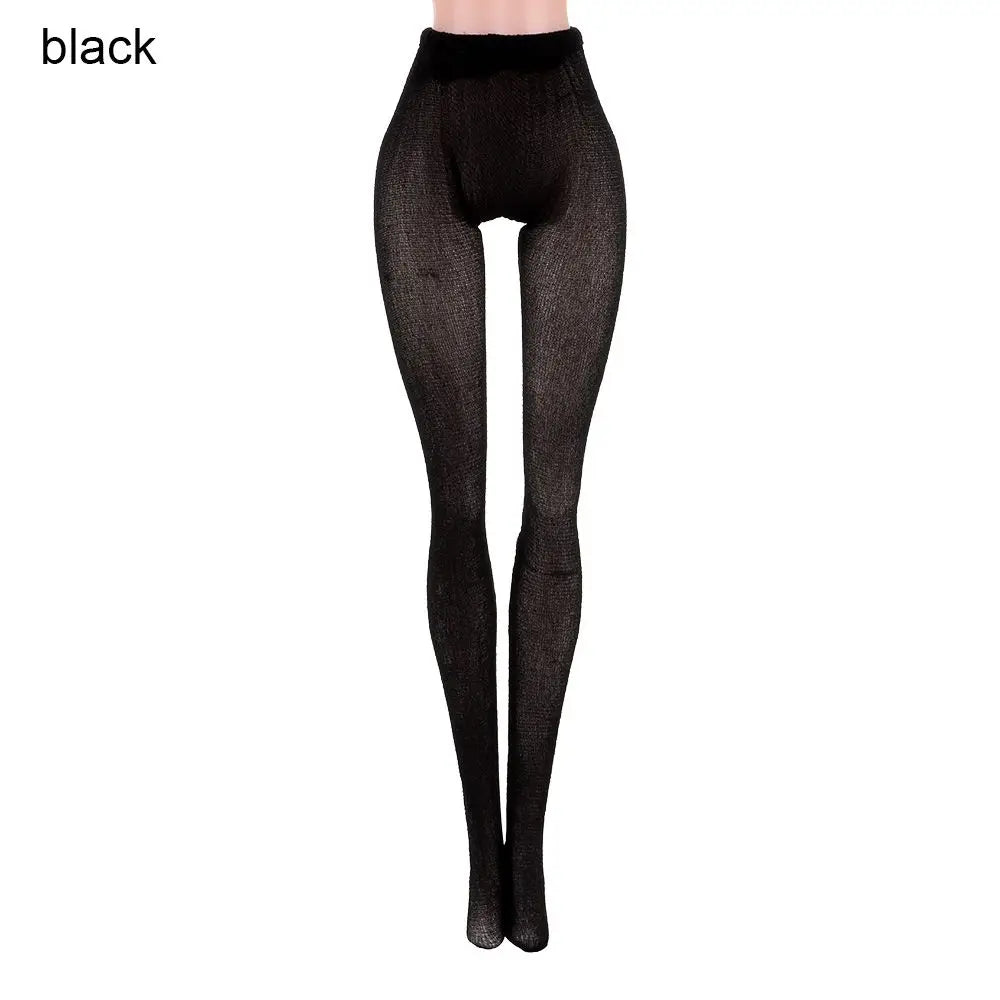 20 Styles 1/6 Doll Mini Fishnet Tights – Silk Stockings, Elastic Leggings, Panty Hose & Socks for 30cm Dolls