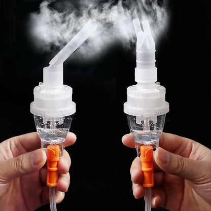 Allergy Inhaler Nebulizer — Medical Atomized Cup with Air Compressor, 6ML/10ML Medicine Tank for Home Health Care