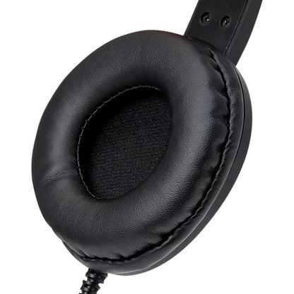 USB Business Headset with Rotatable Mic – 3.5mm Noise-Cancelling Headphones with Mic Mute for PC & Call Centers