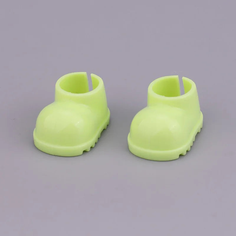 15-17cm Labubu Doll Clothes — Waterproof Raincoat & Rain Boots Outfit Set with Matching Accessories