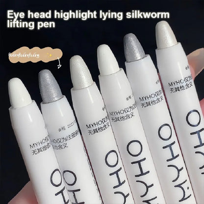Monochrome Brightening Silkworm Pen – Flash Eye Shadow Highlighter Stick