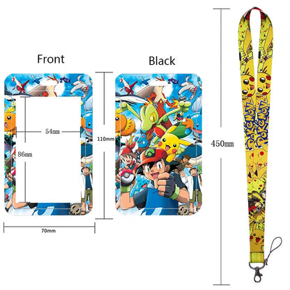 Neck Strap Lanyard for Keys and ID Cards – Badge Holder, Keychain, Key Rings, Fashion Accessory Gift