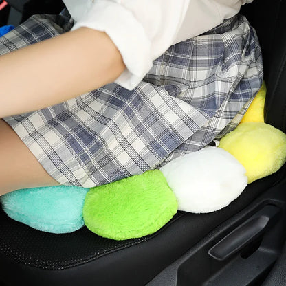40/60cm Sunflower Plush Pillow — Soft Flower Cushion for Sofa, Bed & Room Decor, Kawaii Gift