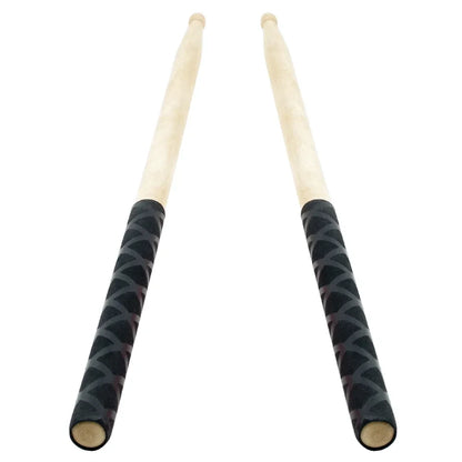 2Pcs Drumstick Grips – Anti-Slip Sweat-Absorbing Grip for 7A, 5A, 5B, 7B Drumsticks, 16.5cm Percussion Accessories