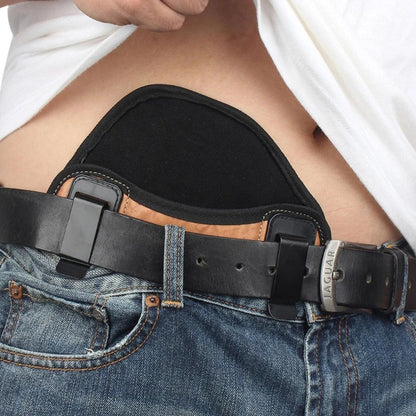 Tactical Hunting Gun Holster – PU Leather Concealed Pouch for Glock 17/19/23/32, Sig Sauer, Beretta, Kahr, Bersa Thunder
