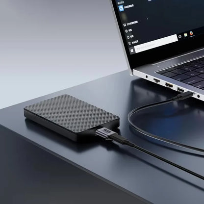 USB-C 3.0 to Micro B Adapter – Type-C Female to Micro B Male Connector for External Hard Drives, Samsung S5 & Laptop Devices