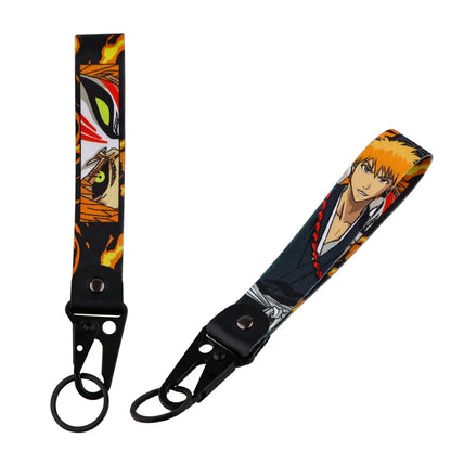 Anime Eagle Beak Keychain – Cool Short Lanyard for Phone, Badge Holder & USB Pendant