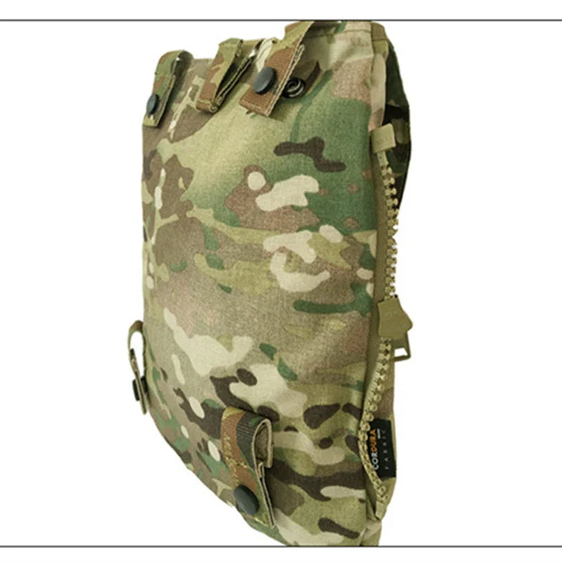 Panel Zip-On Pouch Backpack – 500D Nylon Plate Carrier Bag Compatible with CPC, AVS, JPC 2.0 Vests