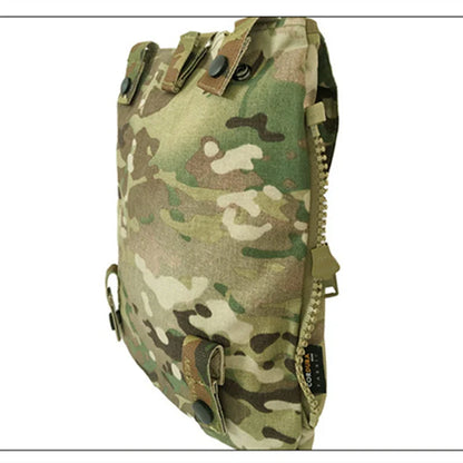 Panel Zip-On Pouch Backpack – 500D Nylon Plate Carrier Bag Compatible with CPC, AVS, JPC 2.0 Vests