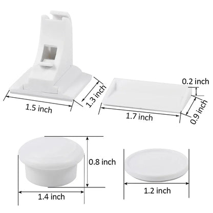 Children’s Magnetic Safety Lock — Baby Protection Drawer & Cabinet Door Lock Limiter for Child Security