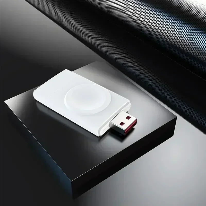 Magnetic Wireless Watch Charger USB-C — Fast Charging for Apple Watch 9/8/7/6/5/4/SE & Samsung Galaxy Watch 7/6/5/4 Active 1/2