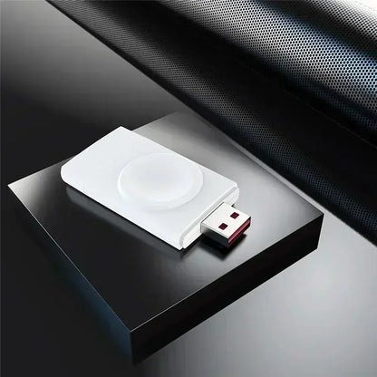 Magnetic Wireless Watch Charger USB-C — Fast Charging for Apple Watch 9/8/7/6/5/4/SE & Samsung Galaxy Watch 7/6/5/4 Active 1/2