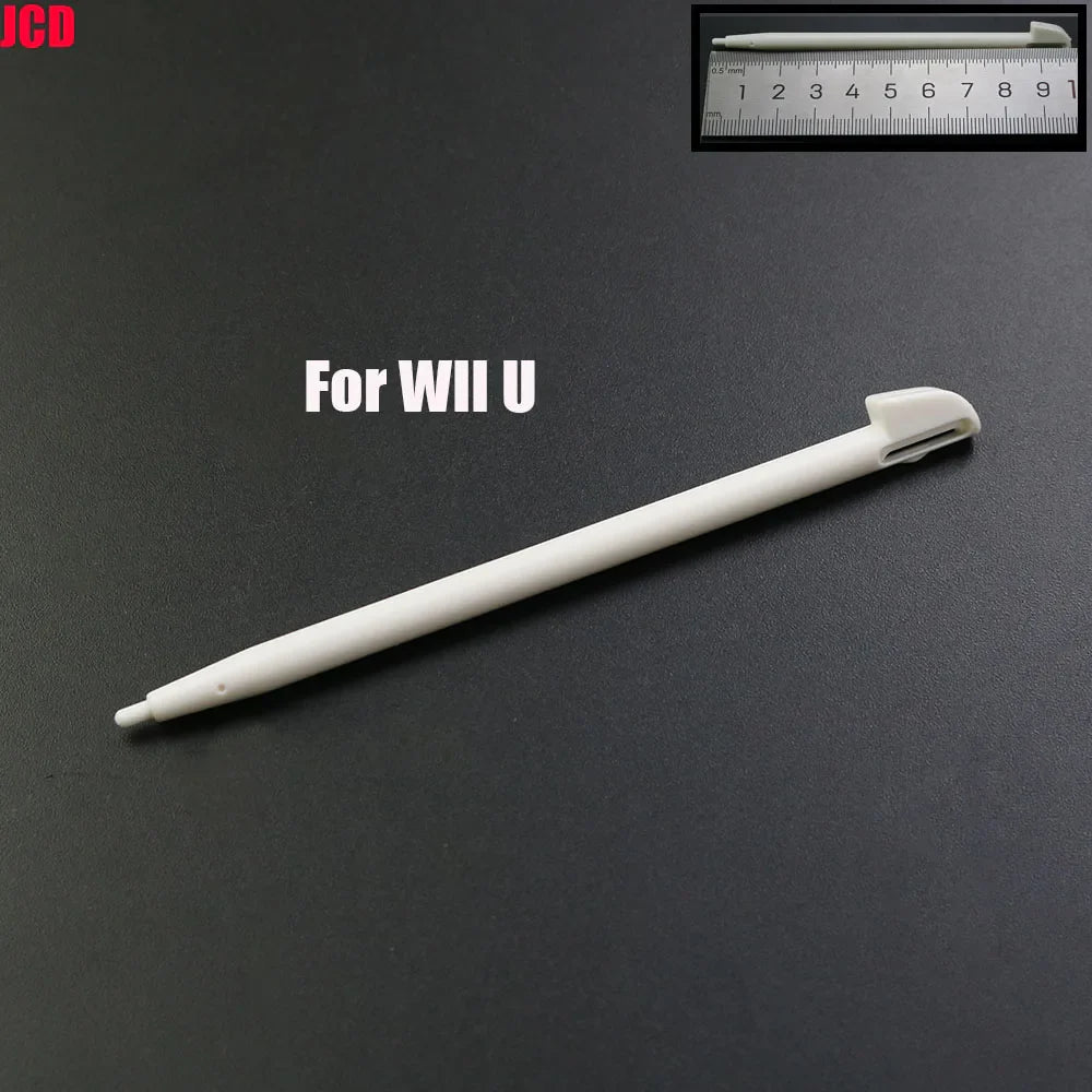 White Plastic Telescopic Stylus Pen — Touch Screen Stylus for 2DS/3DS/New 2DS LL XL/New 3DS XL/NDSL/NDSi/NDS