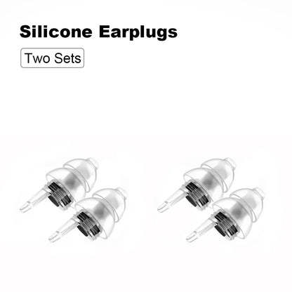 High Fidelity Concert Earplugs - Reusable Hypoallergenic Hearing Protection for Musicians & Events