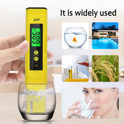 Digital pH Meter Pen – Water Quality Tester with 0.01 Accuracy for Aquarium, Pool, Wine & More