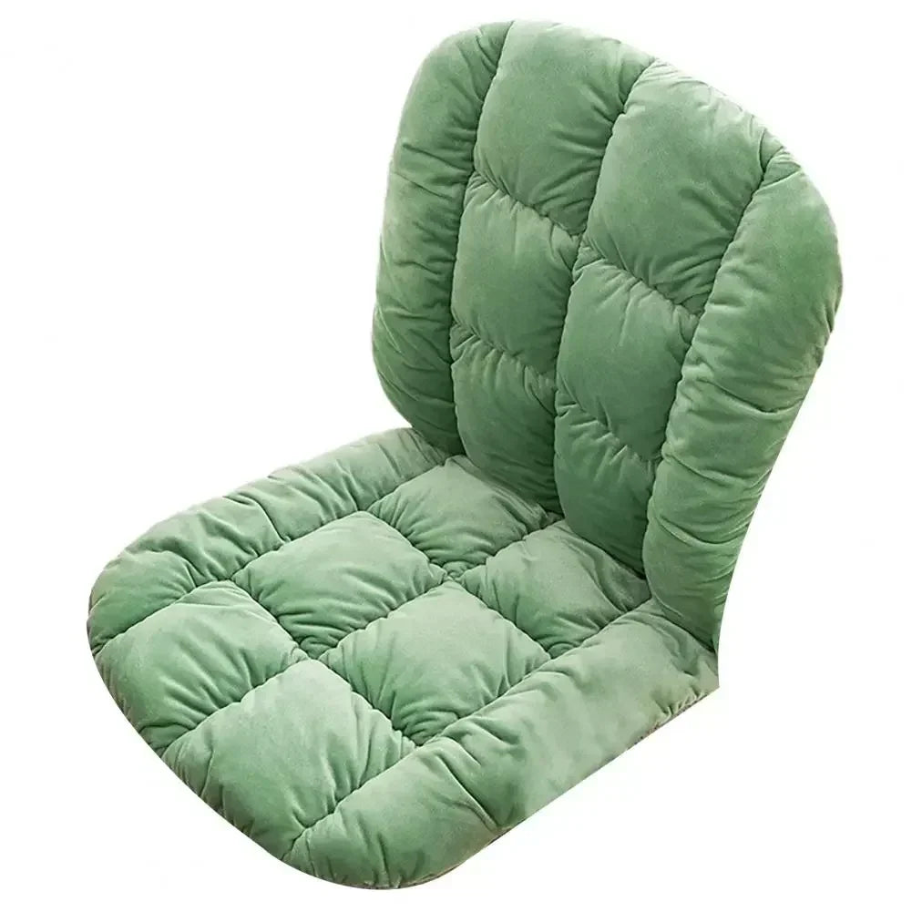 Luxury Thick Chair Cushion with Back Support – Non-Slip Soft Pad for Office, Student, Patio, Garden & Rocking Chairs