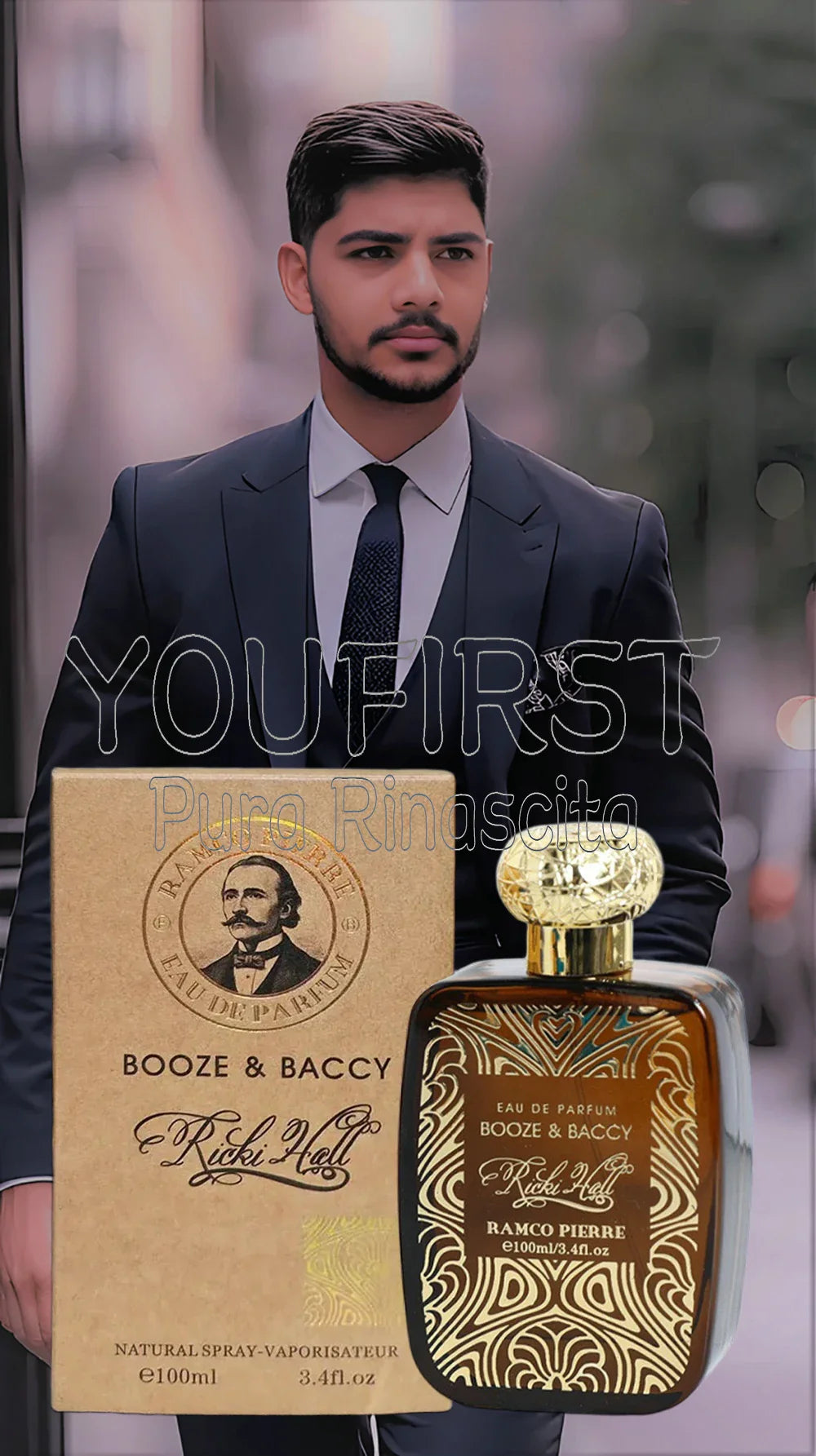 100ML Men’s Eau De Cologne — High-Quality Long-Lasting Pheromone Perfume to Attract Women