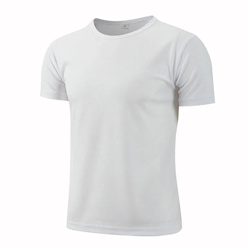 Men's & Women's Quick-Dry Sports T-Shirt - Breathable Short Sleeve Gym, Running & Fitness Training Shirt