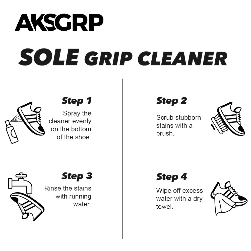 Basketball Shoe Grip Spray – Boost Sole Traction & Court Grip, Extend Sneaker Life, 120ml for Various Shoes
