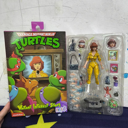 NECA Version 2.0 Female Reporter Action Figure — Yellow Clothes Collectible GK Statue Model Toy, Christmas Gift
