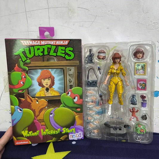 NECA Version 2.0 Female Reporter Action Figure — Yellow Clothes Collectible GK Statue Model Toy, Christmas Gift