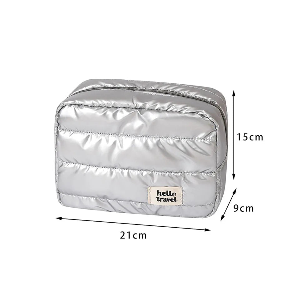 Large Capacity Makeup Bag – Portable Cosmetic and Toiletry Storage Bag, Travel Organizer Washbag